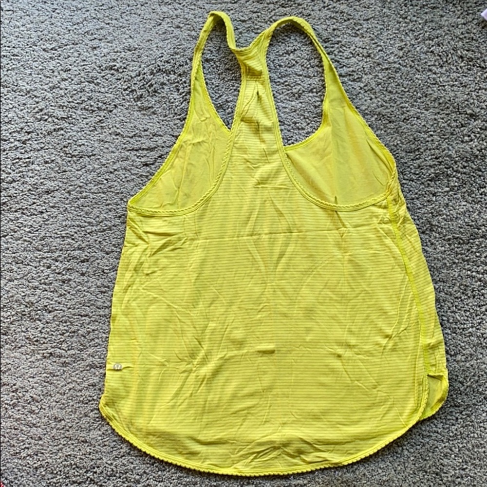 Lululemon yellow tank - Picture 2 of 3
